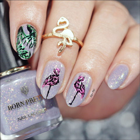 BORN PRETTY Mica Nail Polish Review #49124-6