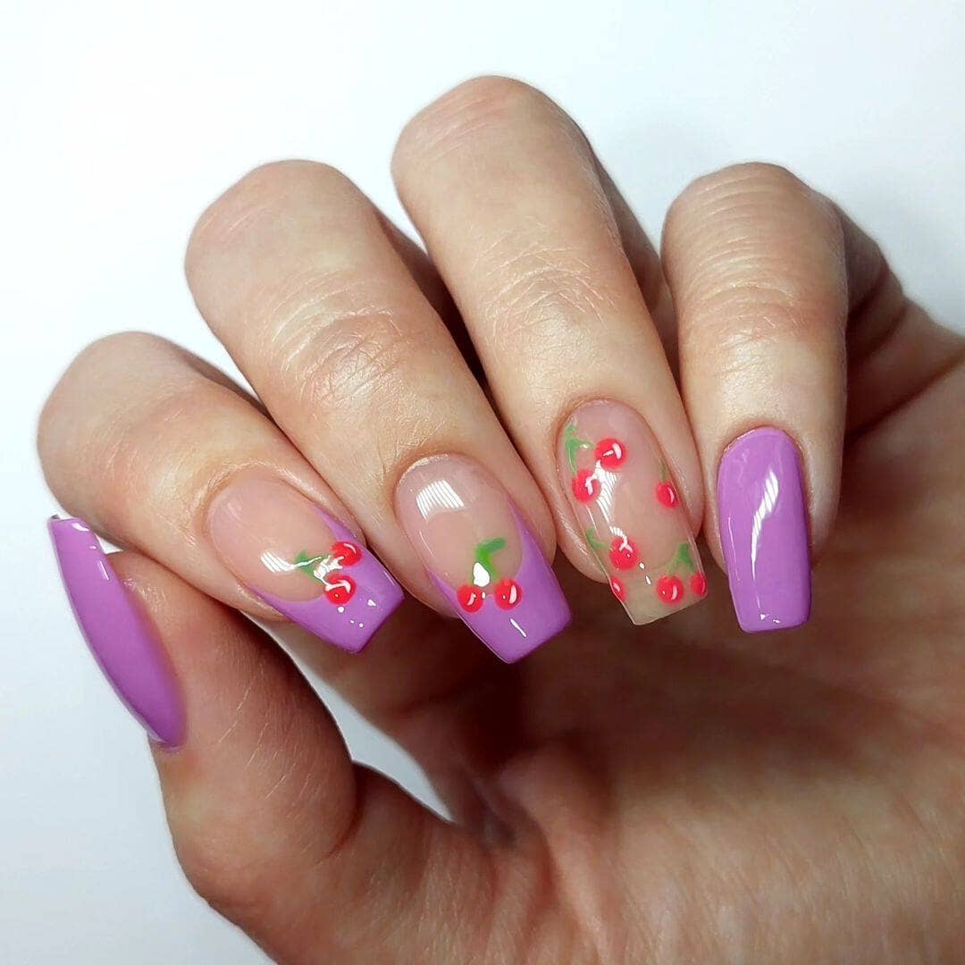 Cherry Nail Art: A Timeless Fruit-Inspired Design