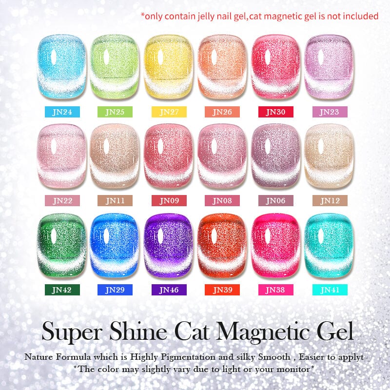 Super Shine Cat Magnetic Gel 10ml Gel Nail Polish BORN PRETTY