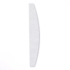White Curved Nail File 100/180 Nail Tools BORN PRETTY
