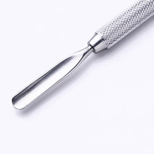 Stainless Steel Nail Cuticle Pusher #1 Tools & Accessories No Brand