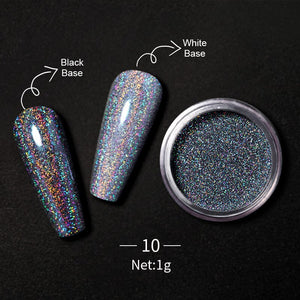 Iridescent Glitter Powder Nail Powder BORN PRETTY 10