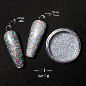 Iridescent Glitter Powder Nail Powder BORN PRETTY 11