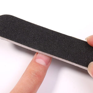 Black Mini Nail File Tools & Accessories No Brand