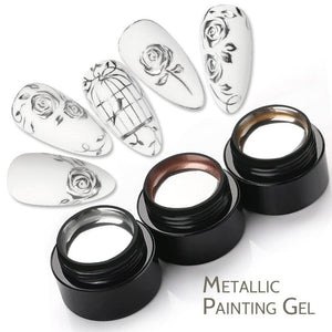 Metallic Drawing Gel 5ml Gel Nail Polish BORN PRETTY