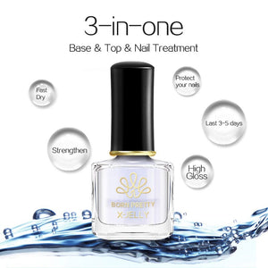 X-jelly 3 in One Base Top Nail Treatment BORN PRETTY