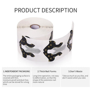 500pcs Nail Forms Clearance BP PRO