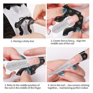 500pcs Nail Forms Clearance BP PRO