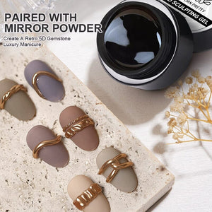 Clear 5D Sculpting Gel 5g HEMA/TPO FREE Gel Nail Polish BORN PRETTY