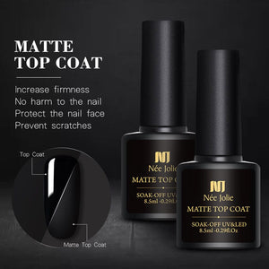 Matte Top Coat 8.5ml Base & Top Coat NEE JOLIE
