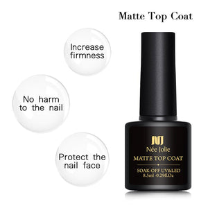 Matte Top Coat 8.5ml Base & Top Coat NEE JOLIE