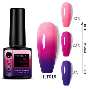 Thermal Nail Gel Polish 7.5ml Gel Nail Polish UR SUGAR URT018