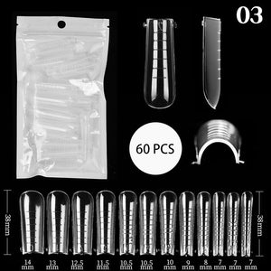 60pcs Extension False Nail Tips #03 Tools & Accessories BORN PRETTY