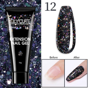 Extension Nail Gel 15ml Extension Nail Gel LILYCUTE 12