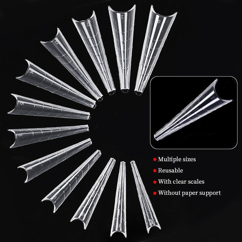 60pcs Extension Mold Nail Tips #04 Nail Tips BORN PRETTY