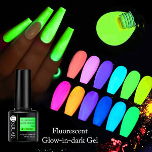 Fluorescent Glow-in-Dark Gel 7.5ml Gel Nail Polish UR SUGAR