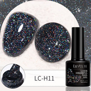 Glitter Colorful Nail Gel 7ml Gel Nail Polish LILYCUTE LC-H11