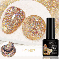 Glitter Colorful Nail Gel 7ml Gel Nail Polish LILYCUTE LC-H03