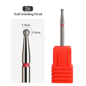 Nail Drill Bits Tools & Accessories No Brand 26