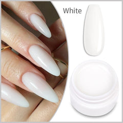 Extension Nail Gel 8ml Extension Nail Gel LILYCUTE White