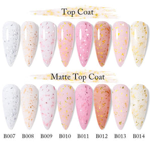 Gold Glitter Rubber Base Gel 7ml Clearance UR SUGAR