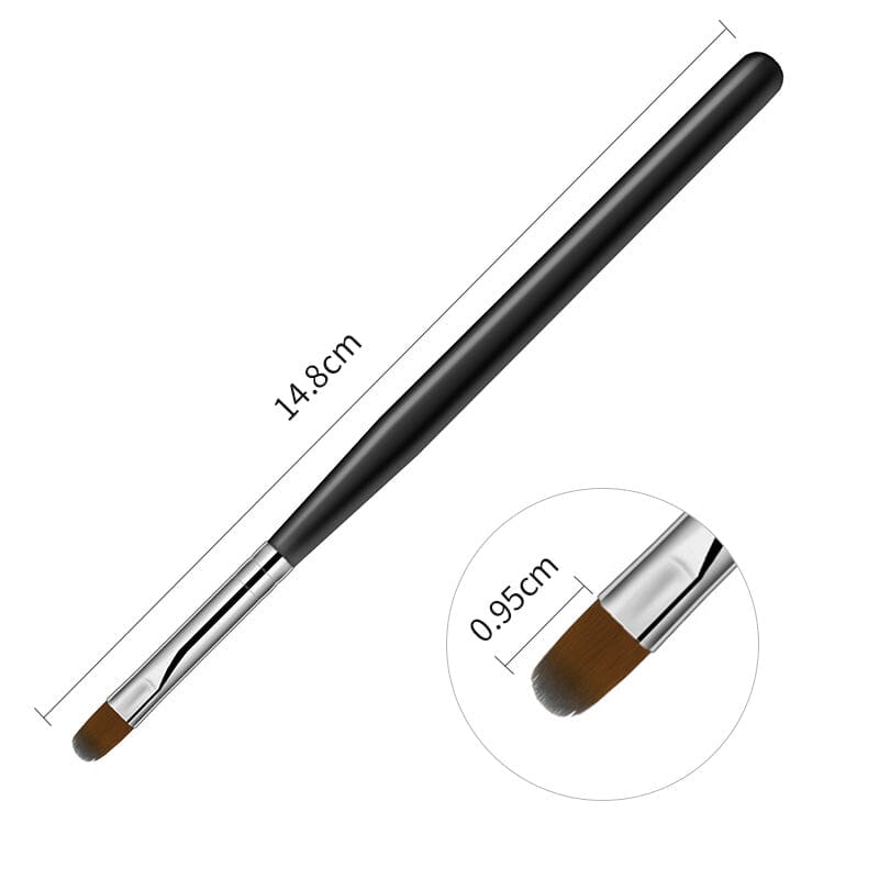 Black Handle Ombre Brush Tools & Accessories No Brand