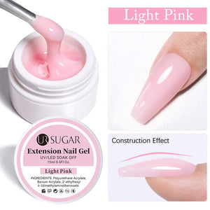 Extension Nail Gel 15ml Extension Nail Gel UR SUGAR Light Pink