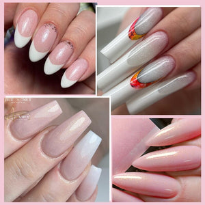 Glitter Rubber Base Gel URB019 7ml Base & Top Coat UR SUGAR