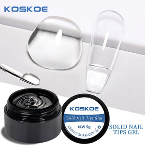 KOSKOE Solid Nail Tips Gel 5g Gel Nail Polish KOSKOE