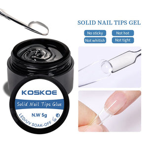 KOSKOE Solid Nail Tips Gel 5g Gel Nail Polish KOSKOE