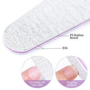 5pcs Nail Files Set 100/180 Tools & Accessories No Brand