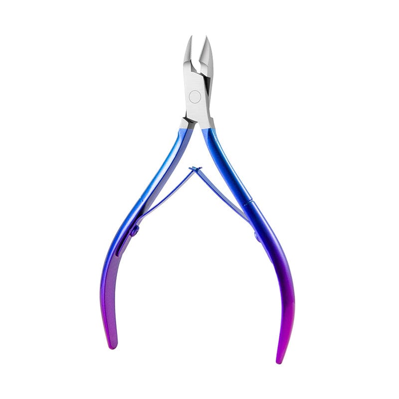 Blue Purple Gradient Colors Cuticle Nippers Tools & Accessories No Brand