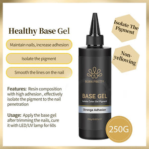 Base Gel Top Coat 250g Gel Nail Polish BORN PRETTY