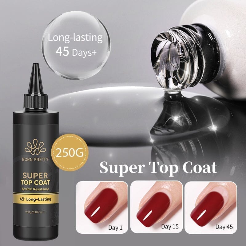 Super Top Coat 250g Gel Nail Polish BORN PRETTY