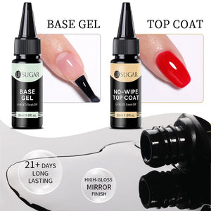 No Wipe Top Coat 30ml Base & Top Coat UR SUGAR