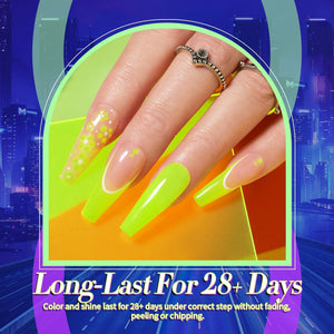 6 Colors Gel Polish Set Cyber City 7ml Gel Nail Polish BORN PRETTY