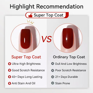 Super Top Coat 15ml Base & Top Coat BORN PRETTY