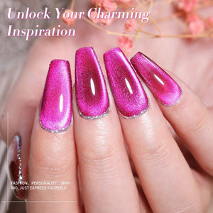 Cat Magnetic Gel Polish MY112 Dark Plum Sauce 10ml Gel Nail Polish BORN PRETTY