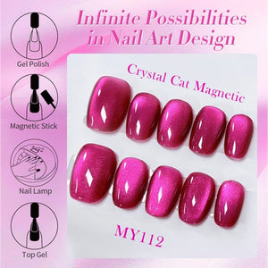Amber Cat Magnetic Gel Polish 10ml Gel Nail Polish BORN PRETTY