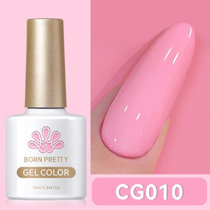Pink Series Color Gel Polish 10ml Gel Nail Polish BORN PRETTY CG010
