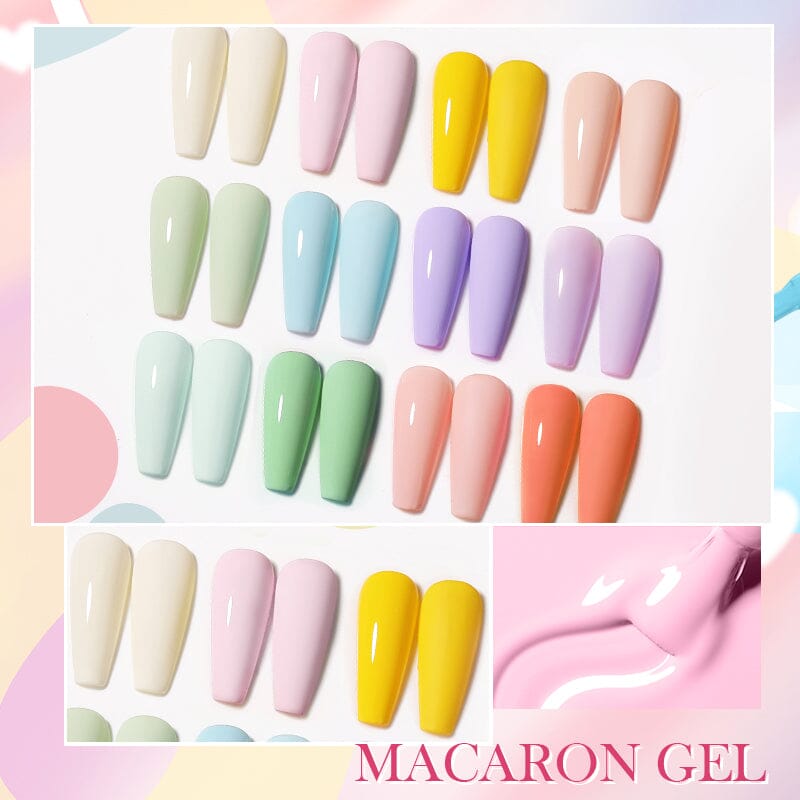 Macaron Colors Gel Polish 10ml Gel Nail Polish BORN PRETTY