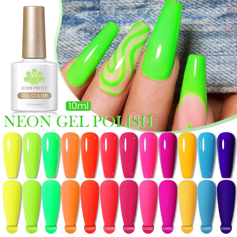 Neon Colors Gel Polish 10ml Gel Nail Polish BORN PRETTY