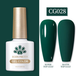 Green Blue Series Color Gel Polish 10ml Gel Nail Polish BORN PRETTY CG028