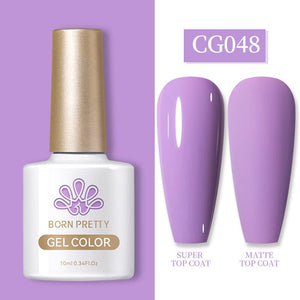 Purple Series Gel Polish 10ml Gel Nail Polish BORN PRETTY CG048
