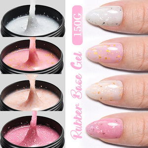 Glitter Rubber Base Gel 150g Base & Top Coat UR SUGAR