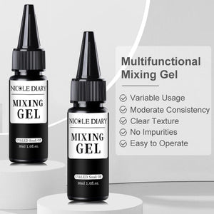 Multifunctional Mixing Gel 30ml Gel Nail Polish NICOLE DIARY