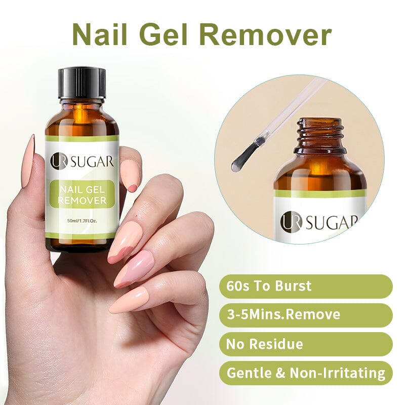 Nail Gel Remover 50ml Base & Top Coat UR SUGAR