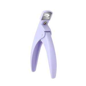 Purple U-shaped Nail Clipper #01 Tools & Accessories No Brand