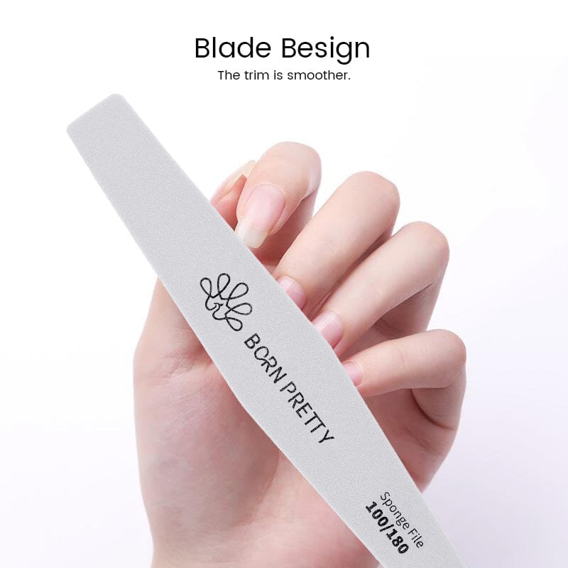 4pcs Washable Nail Files Tools & Accessories BORN PRETTY