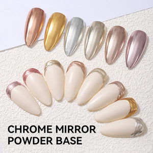 Chrome Mirror Powder Base Gel 10ml Gel Nail Polish BORN PRETTY